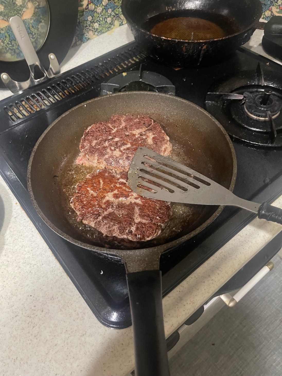 ひっくり返し実行中1